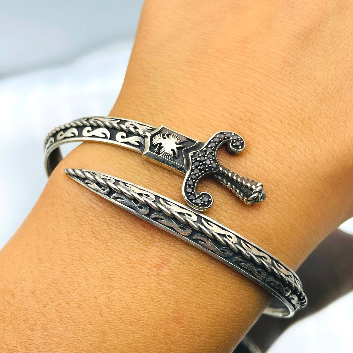 Zulfiqar Sword Cuff Bangle / Braclet For Men