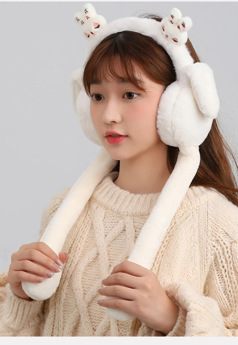 Rabbit Moving Ears Jumping Muff With Free Delivery