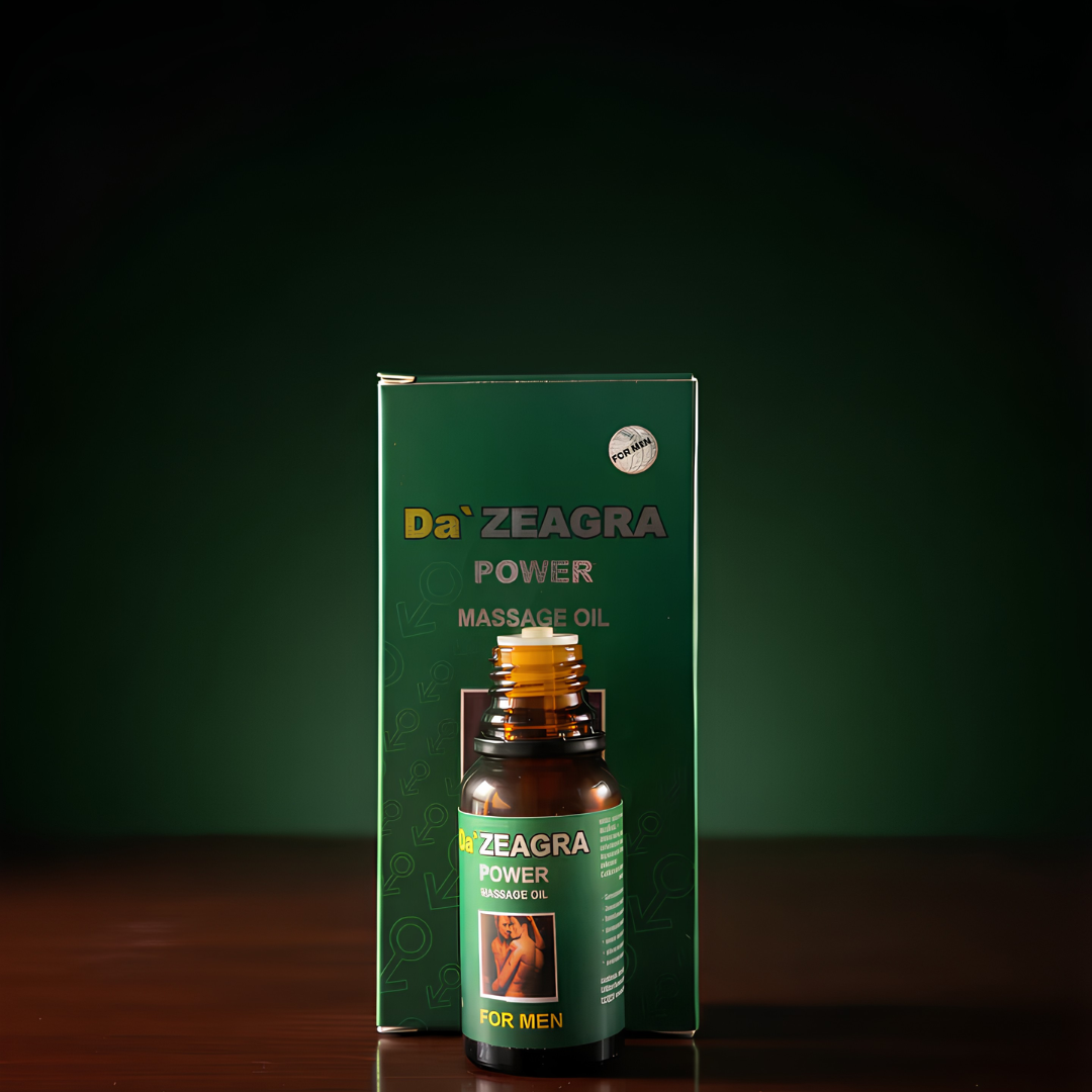 Premium Herbal Massage Oil - Strength & Natural Ingredients