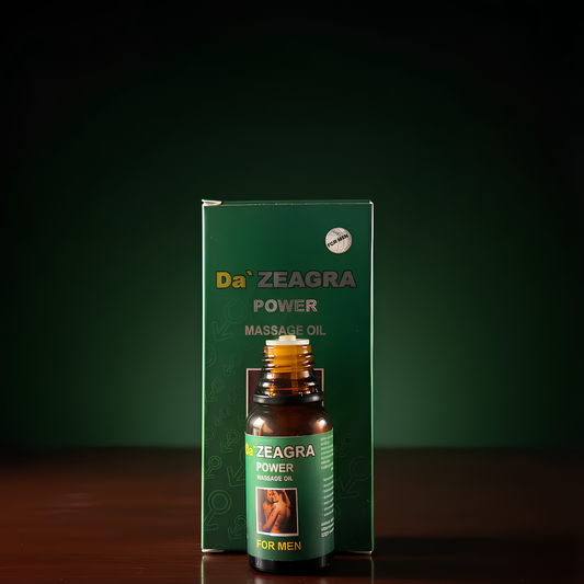 Premium Herbal Massage Oil - Strength & Natural Ingredients