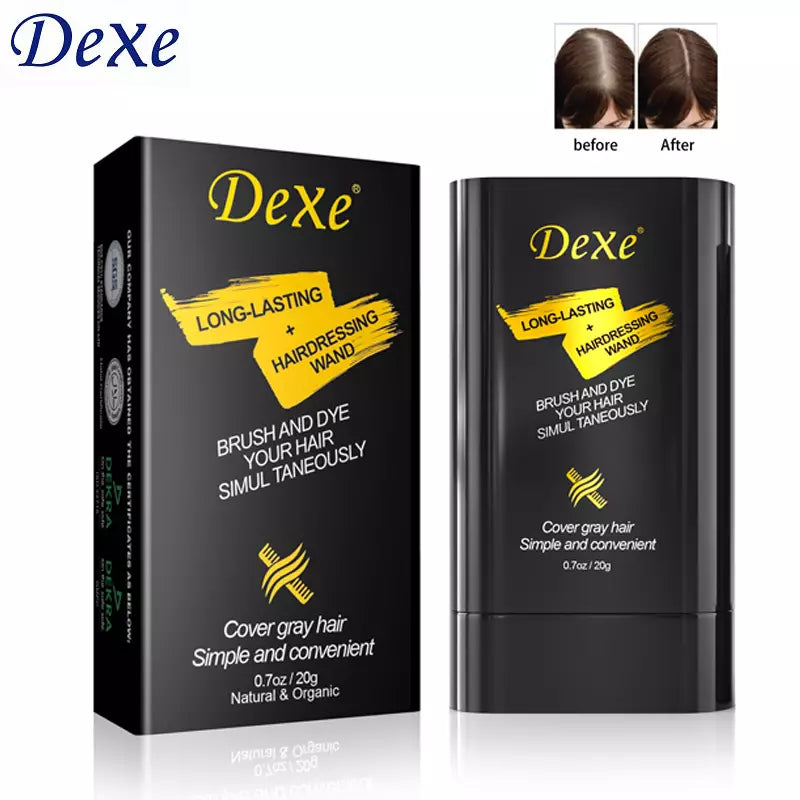 2-in-1 Instant Hair Dye Comb | Long-Lasting, Waterproof & Sweat Resistant