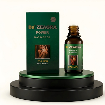 Premium Herbal Massage Oil - Strength & Natural Ingredients