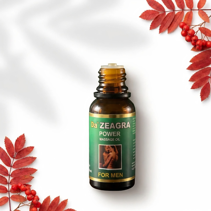 Premium Herbal Massage Oil - Strength & Natural Ingredients