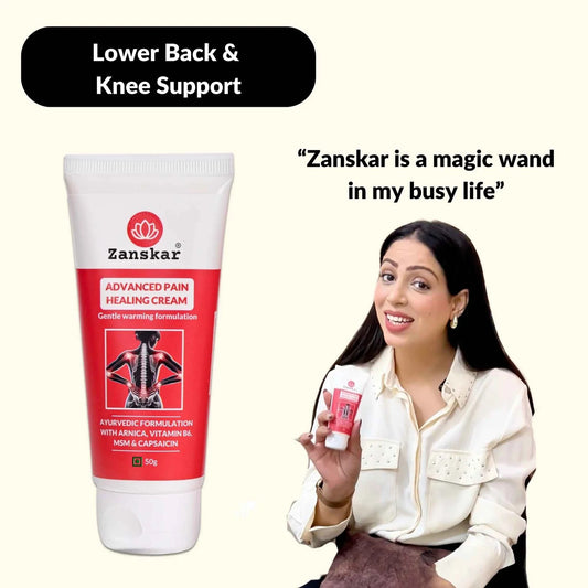 Zanskar Advanced Pain Healing Cream – Fast Relief for Back, Knee & Joint Pain