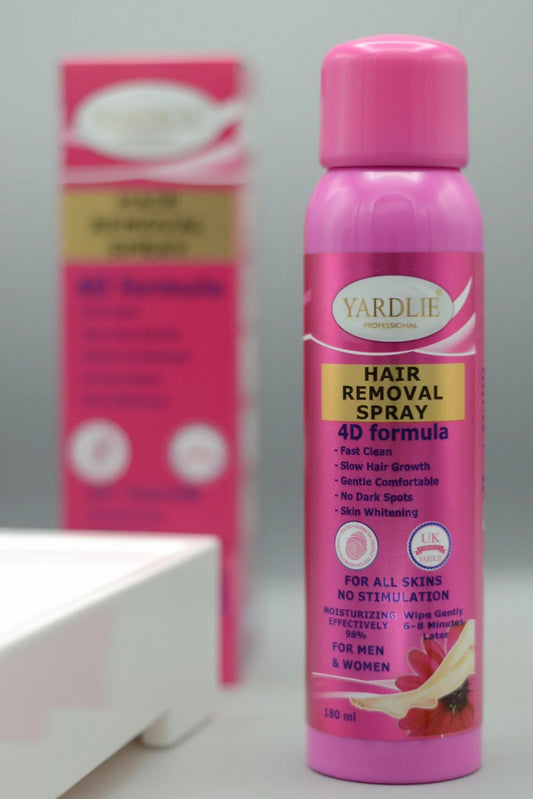 USA Sensitive Hair Removal Spray for Legs & Body with Rose Extracts – Fast, Effective & Painless