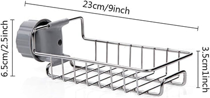 360° Kitchen Faucet Storage Basket | Sponge & Soap Holder