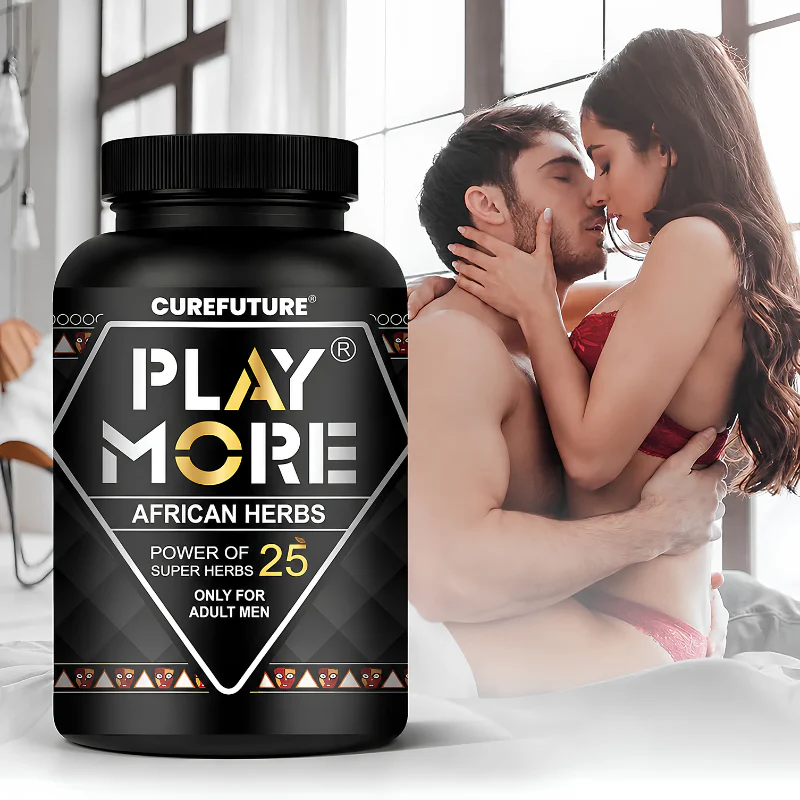 Play More African Herbs – Men's Natural Herbal Wellness & Energy Formula (Zero Side Effect)