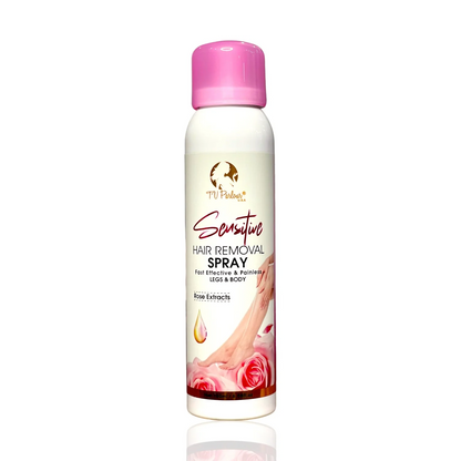 USA Sensitive Hair Removal Spray for Legs & Body with Rose Extracts – Fast, Effective & Painless