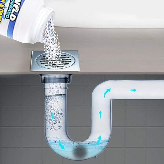 Wild Tornado Sink Drain Cleaner Toilet Cleaner Powder | Bathroom & Kitchen Use