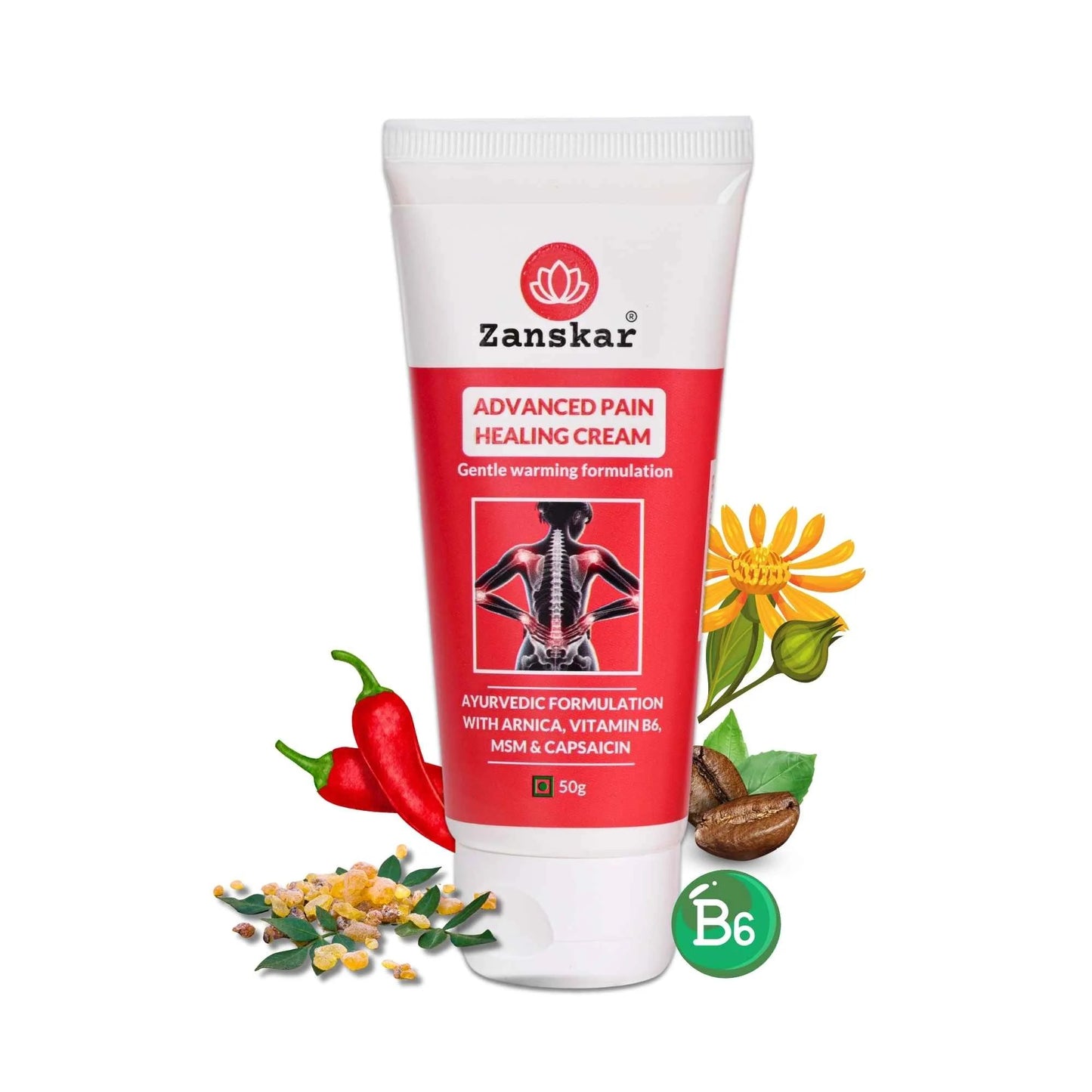 Zanskar Advanced Pain Healing Cream – Fast Relief for Back, Knee & Joint Pain
