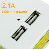 Portable German Electric 2-Port Socket Extension – Free Delivery