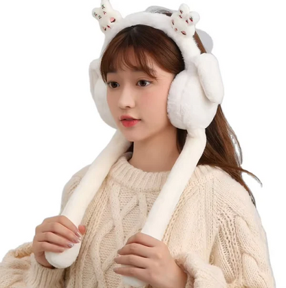 Rabbit Moving Ears Jumping Muff With Free Delivery