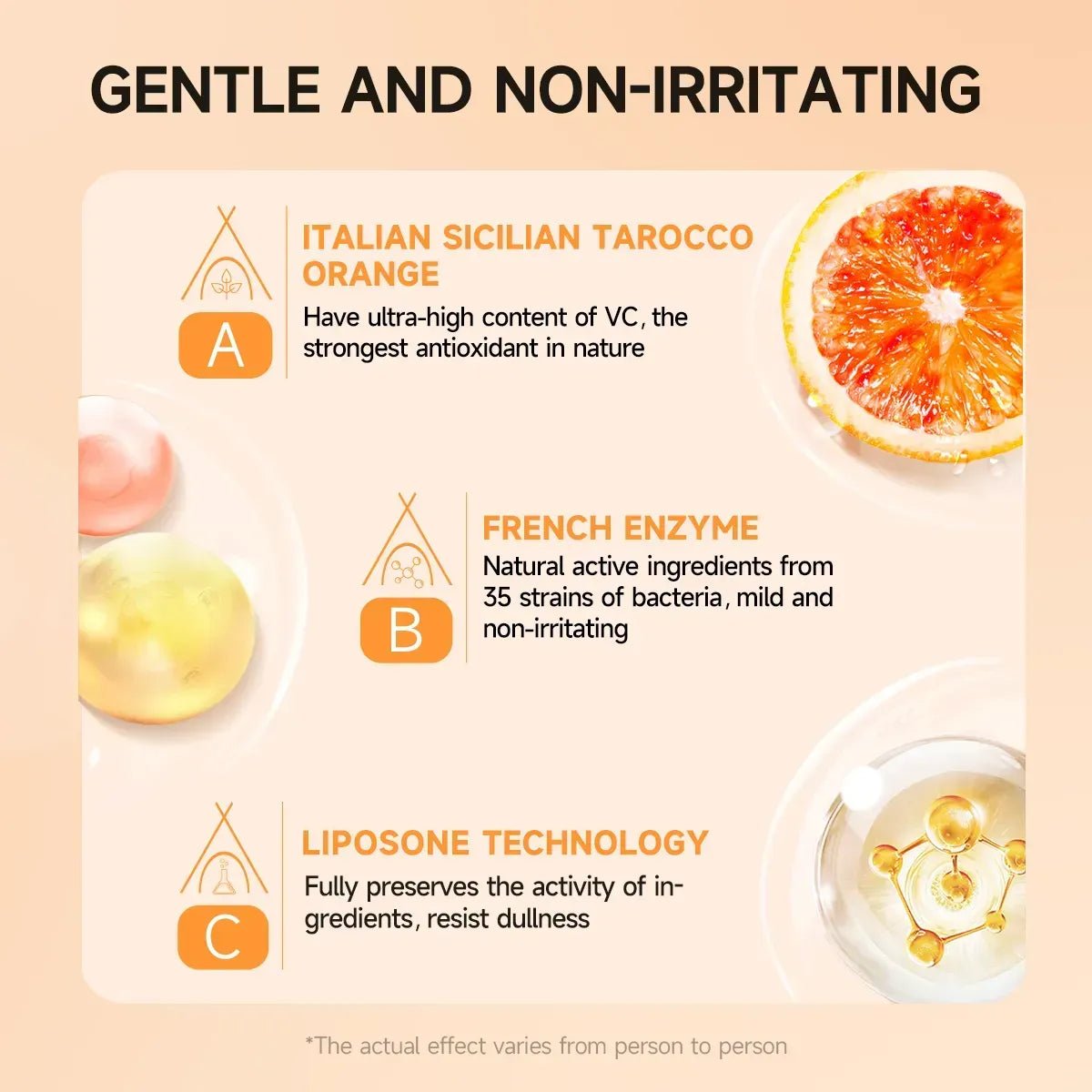 Orange Exfoliating Brightening Gel With Free Delivery - My Store