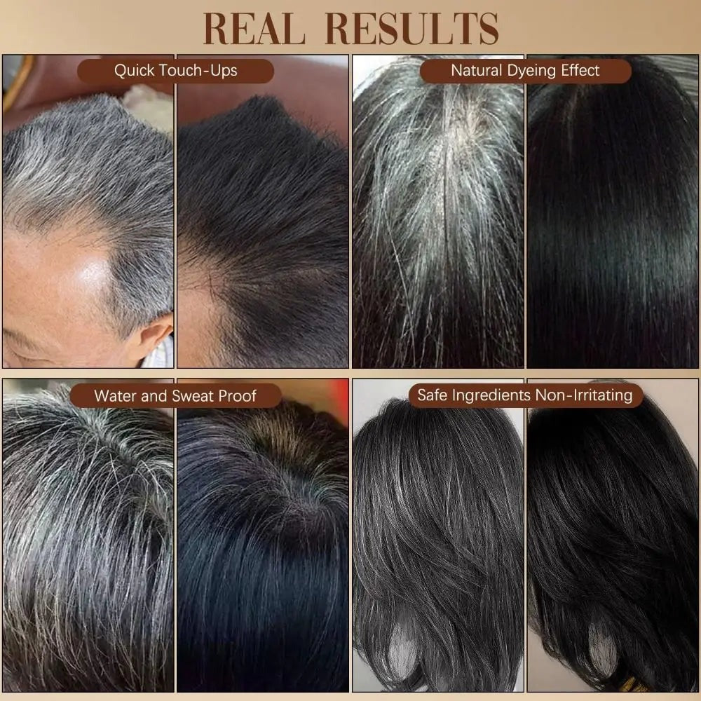 2-in-1 Instant Hair Dye Comb | Long-Lasting, Waterproof & Sweat Resistant