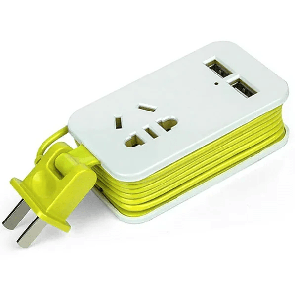 Portable German Electric 2 - Port Socket Extension – Free Delivery - My Store