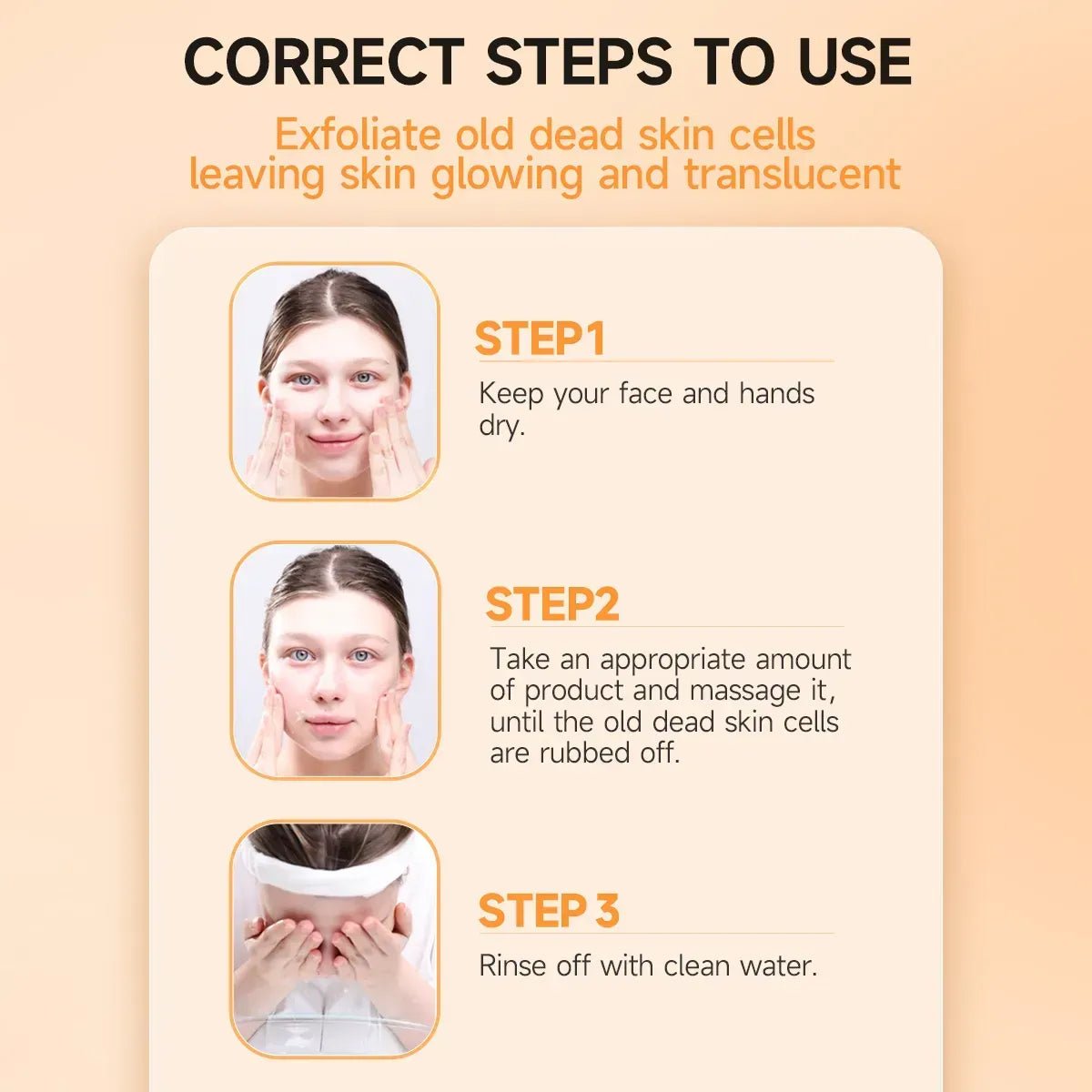 Orange Exfoliating Brightening Gel With Free Delivery - My Store