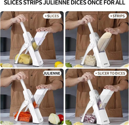 5 IN 1 MULTIFUNCTIONAL VEGETABLE CUTTER | Free Home Delivery