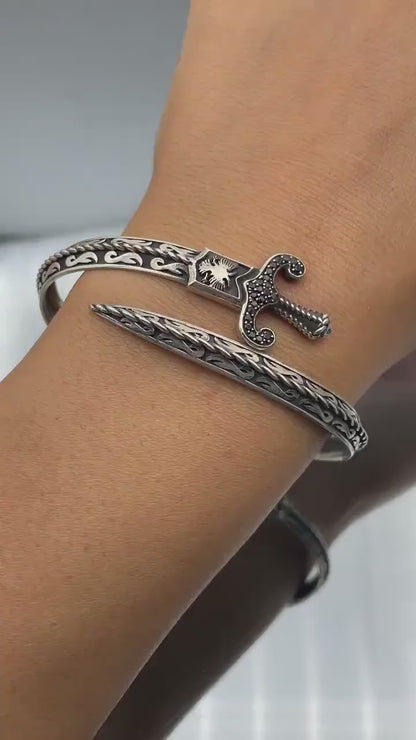 Zulfiqar Sword Cuff Bangle / Braclet For Men
