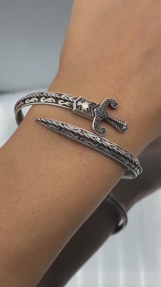 Zulfiqar Sword Cuff Bangle / Braclet For Men