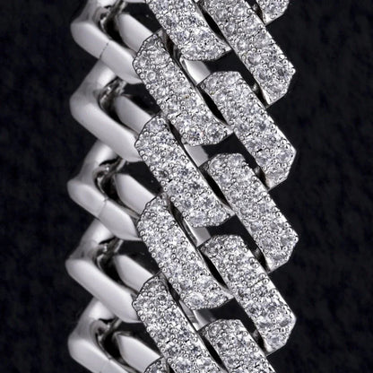 Iced out Braclet + Chain | With Free Delivery - My Store